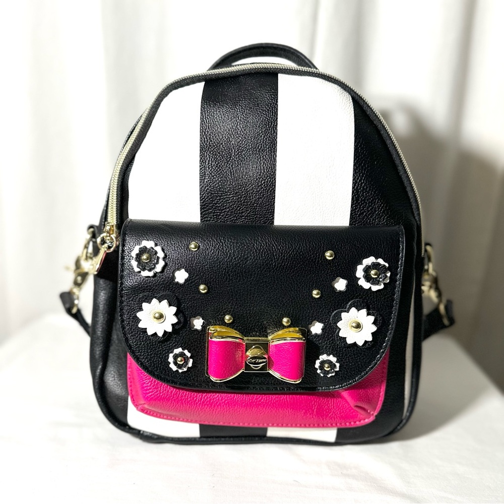 Betsey Johnson Bag Backpack Purse NWOT